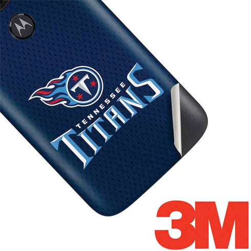 NFL Tennessee Titans Team Jersey Moto E5 Play Skin